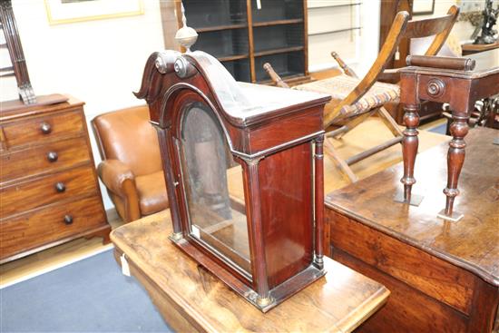 An 18th century and later mahogany longcase clock, Carter of Uxbridge, 7ft 8.5in.